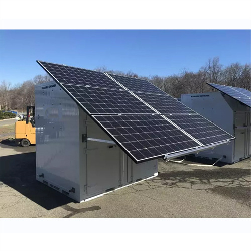 About Solar container battery field in middle eastern countries